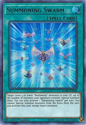 Summoning Swarm (BLHR-EN040) - Battles of Legend: Hero's Revenge 1st Edition