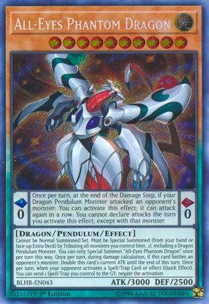 All-Eyes Phantom Dragon - BLHR-EN043 - Battles of Legend: Hero's Revenge 1st Edition