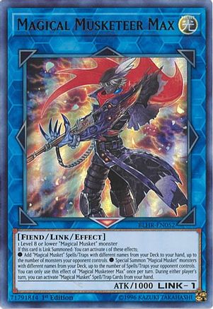 Magical Musketeer Max (BLHR-EN052) - Battles of Legend: Hero's Revenge 1st Edition