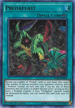 Predaplast (BLHR-EN069) - Battles of Legend: Hero's Revenge 1st Edition