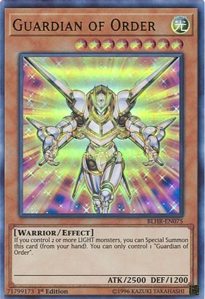 Guardian of Order (BLHR-EN075) - Battles of Legend: Hero's Revenge 1st Edition