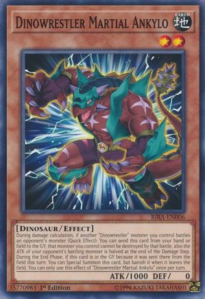 Dinowrestler Martial Ankylo (RIRA-EN006) - Rising Rampage Unlimited