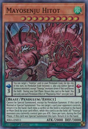 Mayosenju Hitot (RIRA-EN011) - Rising Rampage 1st Edition