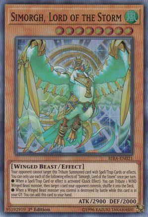 Simorgh, Lord of the Storm (RIRA-EN021) - Rising Rampage Unlimited