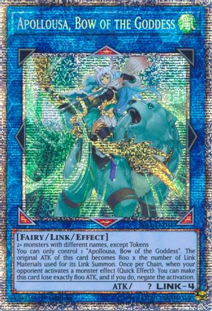 Apollousa, Bow of the Goddess (Starlight Rare) - RIRA-EN048 - Rising Rampage 1st Edition