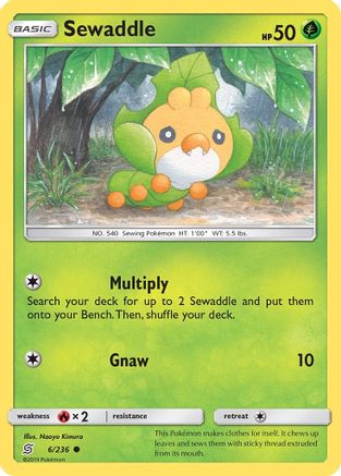 Sewaddle (6) 6/236 - SM  Unified Minds