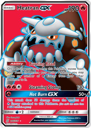 Heatran-GX 216/236 - Unified Minds Holofoil