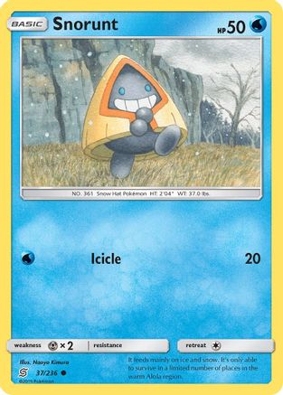Snorunt 37/236 - SM  Unified Minds
