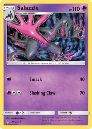 Salazzle 99/236 - Unified Minds Reverse Holofoil