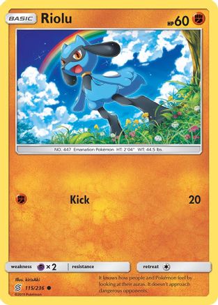 Riolu (115) 115/236 - SM  Unified Minds