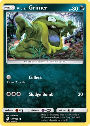 Alolan Grimer 127/236 - Unified Minds