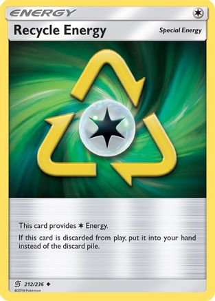 Recycle Energy 212/236 - SM  Unified Minds Reverse Holofoil
