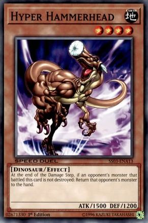 Hyper Hammerhead (SS03-ENA13) - Speed Duel Decks: Ultimate Predators 1st Edition