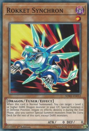 Rokket Synchron (SDRR-EN012) - Structure Deck: Rokket Revolt 1st Edition