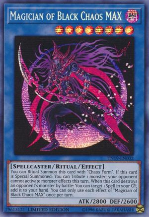 Magician of Black Chaos MAX (TN19-EN002) - 2019 Gold Sarcophagus Tin Limited