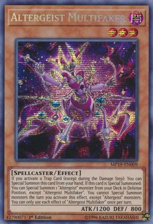 Altergeist Multifaker - MP19-EN009 - 2019 Gold Sarcophagus Tin Mega Pack 1st Edition