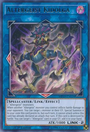 Altergeist Kidolga - MP19-EN024 - 2019 Gold Sarcophagus Tin Mega Pack Unlimited