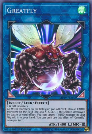 Greatfly (MP19-EN032) - 2019 Gold Sarcophagus Tin Mega Pack 1st Edition