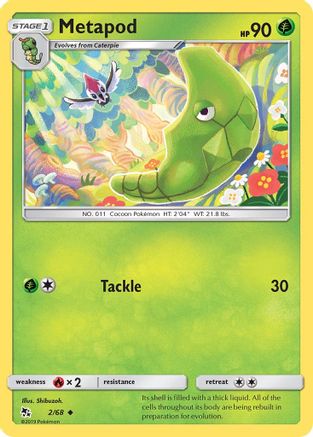 Metapod 2/68 - Hidden Fates