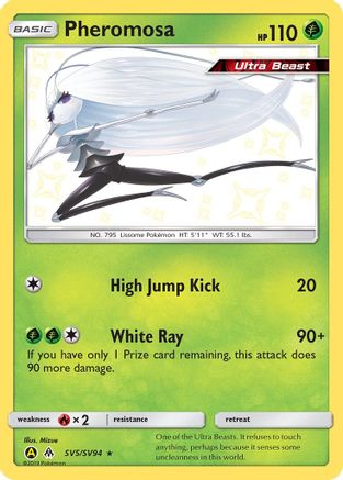 Pheromosa SV5/94 - Hidden Fates Shiny Vault Holofoil