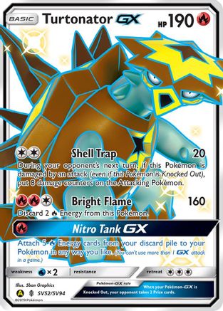 Turtonator-GX SV52/94 - Shiny Vault Holofoil