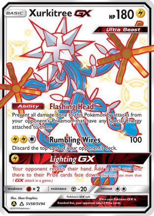 Xurkitree-GX SV58/94 - Shiny Vault Holofoil