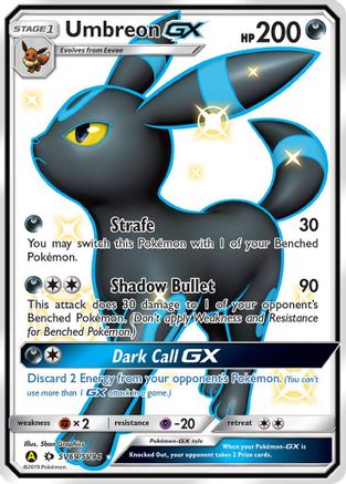 Umbreon-GX SV69/94 - Shiny Vault Holofoil