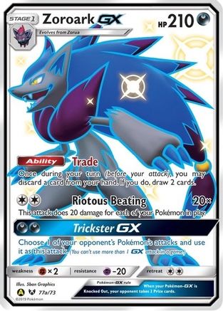 Zoroark GX - 77a/73 77a/73 - Alternate Art Promos Holofoil