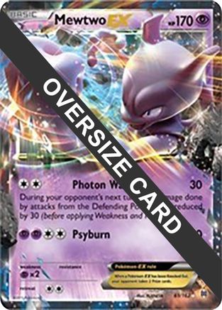 Mewtwo EX - 61/162 61 - Jumbo Cards Holofoil