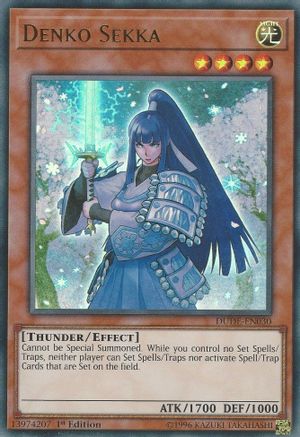 Denko Sekka (DUDE-EN030) - Duel Devastator 1st Edition