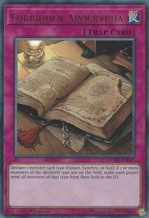Forbidden Apocrypha - DUDE-EN047 - Duel Devastator 1st Edition