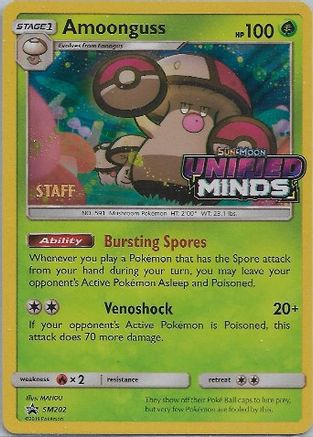 Amoonguss (Prerelease) [Staff] - SM202 - SM Promos Holofoil