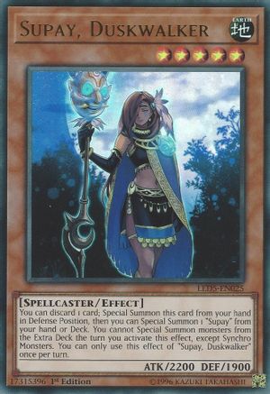 Supay, Duskwalker (LED5-EN025) - Legendary Duelists: Immortal Destiny 1st Edition