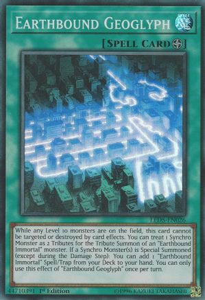 Earthbound Geoglyph (LED5-EN026) - Legendary Duelists: Immortal Destiny 1st Edition