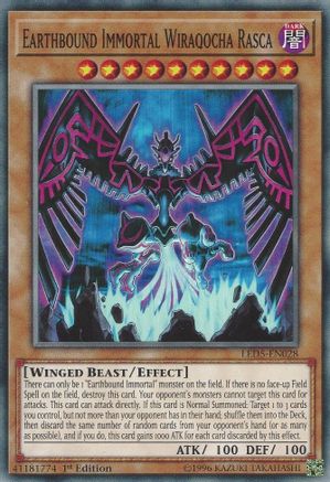 Earthbound Immortal Wiraqocha Rasca (LED5-EN028) - Legendary Duelists: Immortal Destiny 1st Edition