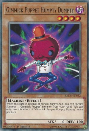 Gimmick Puppet Humpty Dumpty - LED5-EN042 - Legendary Duelists: Immortal Destiny 1st Edition
