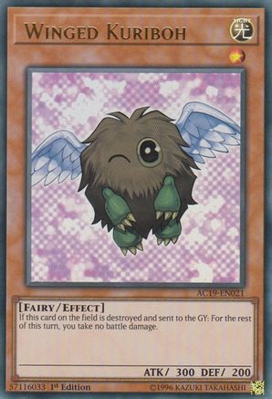 Winged Kuriboh (AC19-EN021) - Advent Calendar 2019 1st Edition