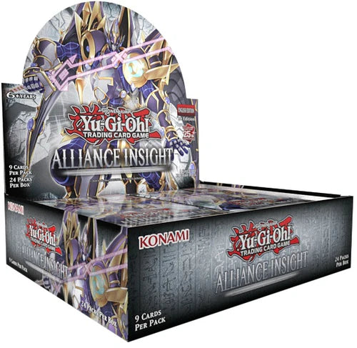 [PRE ORDER May 2025] Yugioh Alliance Insight 1st Edition Booster Box