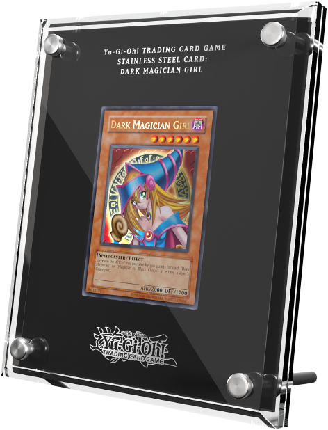 Yugioh Stainless Steel Card: Dark Magician Girl #3678