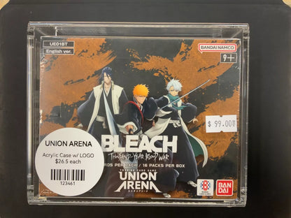 Union Arena TCG Booster Box Acrylic Case (W/ Logo)