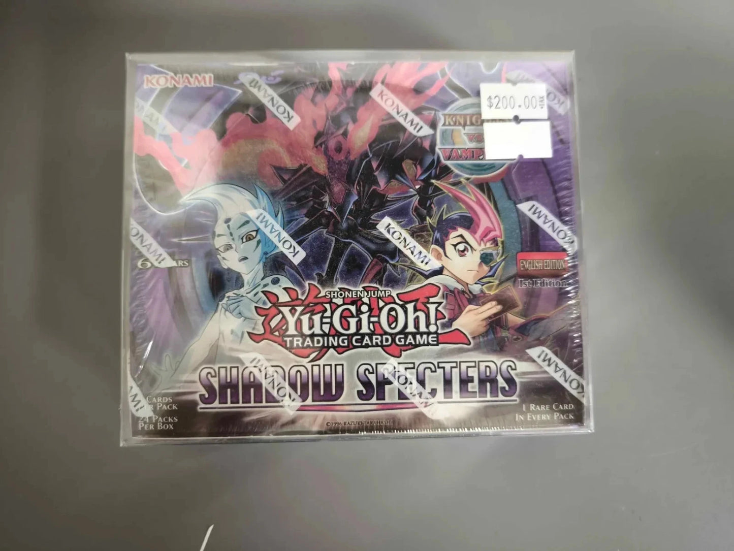 Yugioh Shadow Specters SHSP 1st Edition Booster Box NEW SEALED