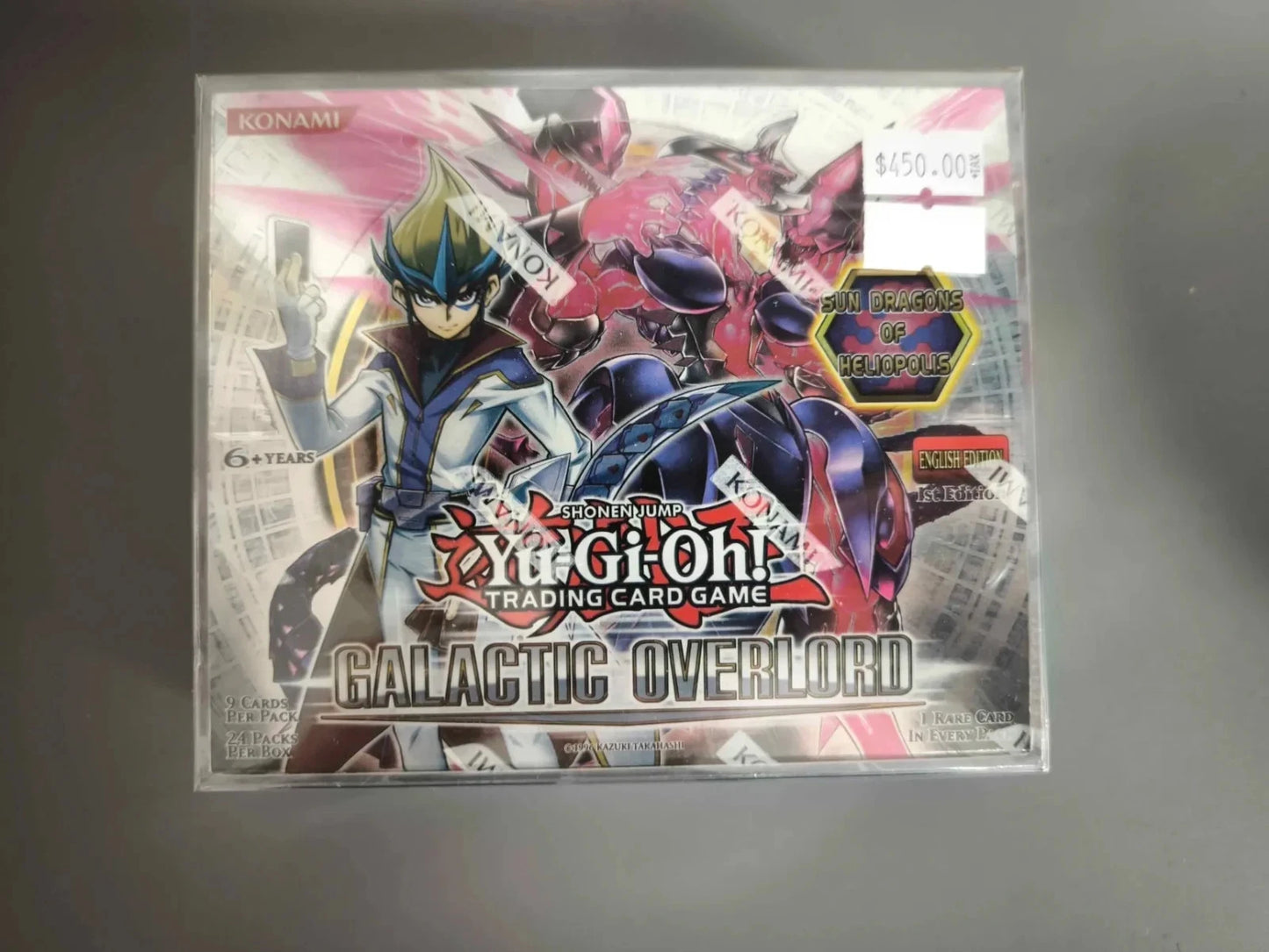 Yugioh Galatic Overlord GAOV 1st Edition Booster Box NEW SEALED
