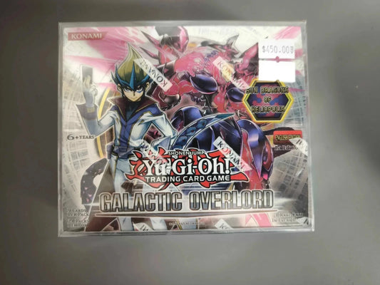 Yugioh Galatic Overlord GAOV 1st Edition Booster Box NEW SEALED