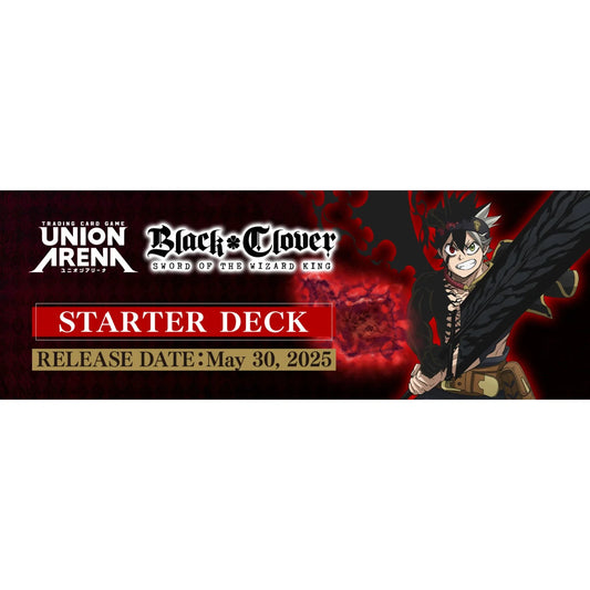 [PRE ORDER MAY 2025] Union Arena Black Clover Starter Deck