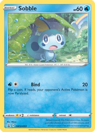 Sobble SWSH003/307 - SWSH Black Star Promos Holofoil