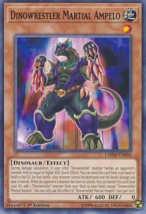 Dinowrestler Martial Ampelo (CHIM-EN006) - Chaos Impact Unlimited