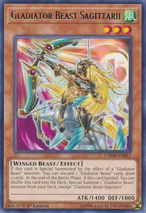 Gladiator Beast Sagittarii (CHIM-EN011) - Chaos Impact Unlimited