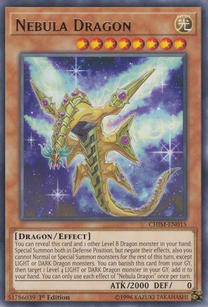 Nebula Dragon (CHIM-EN015) - Chaos Impact 1st Edition