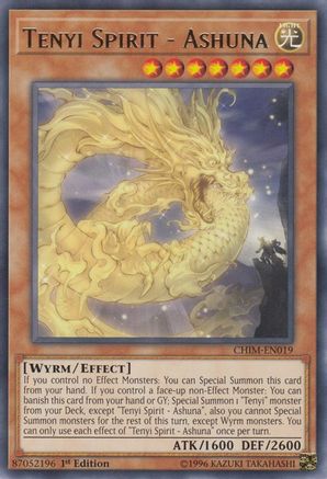 Tenyi Spirit - Ashuna (CHIM-EN019) - Chaos Impact 1st Edition