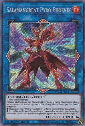 Salamangreat Pyro Phoenix (CHIM-EN039) - Chaos Impact 1st Edition